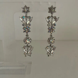 Butterfly Chandelier‎ Earrings